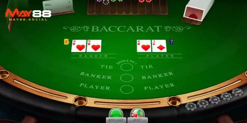 Baccarat May88 - Trải Nghiệm Đỉnh Cao, Cơ Hội Thắng Lớn Mẹo cá độ Baccarat chắc chắn sẽ thắng khủng