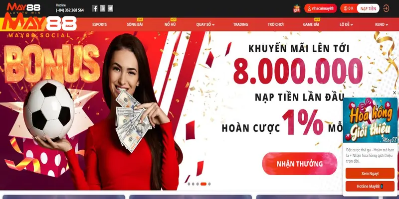 Giới Thiệu may88 Ưu điểm của giới thiệu May88 mang lại cho người chơi