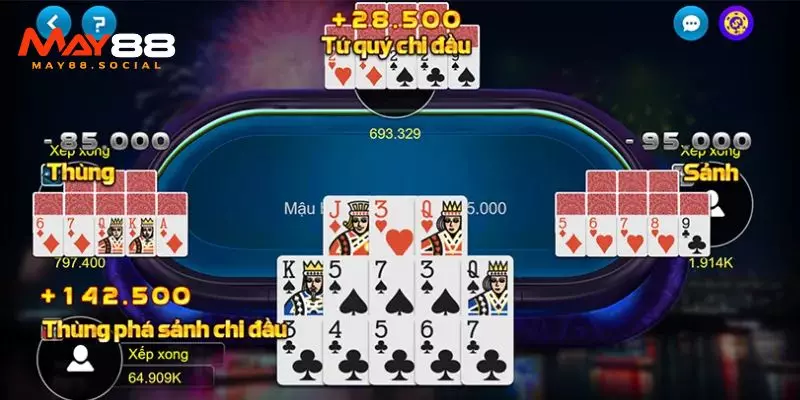 Mậu Binh May88 – Game Bài Đông Người Chơi Nhất Việt Nam mau binh 1