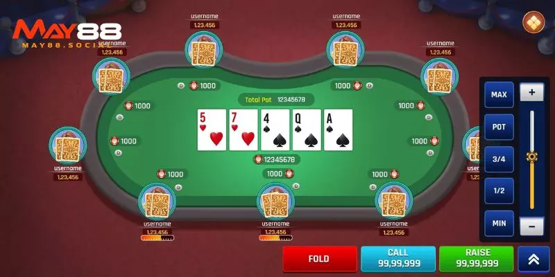 Poker May88 – Trải Nghiệm Giải Trí Đỉnh Cao Năm 2025 Poker – Trò chơi cá cược hấp dẫn nhất