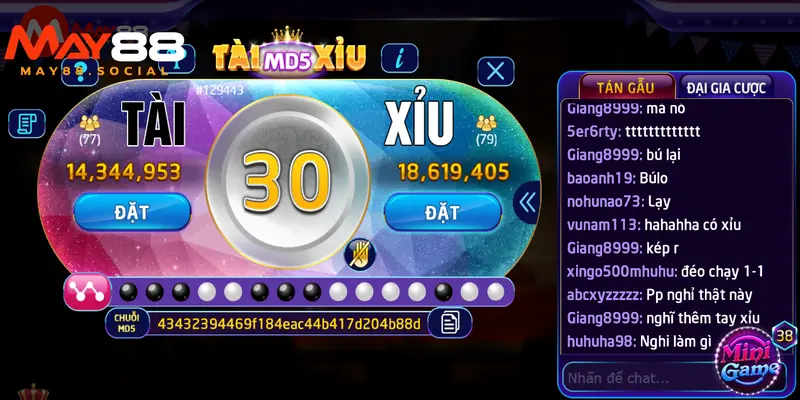 Tài Xỉu May88 Một số cửa cược quan trọng trong Tài xỉu May88