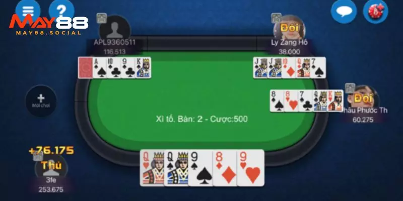 Xì Tố May88 – Trải Nghiệm Hấp Dẫn, Đậm Chất Chiến Thuật Giới thiệu game Xì Tố May88